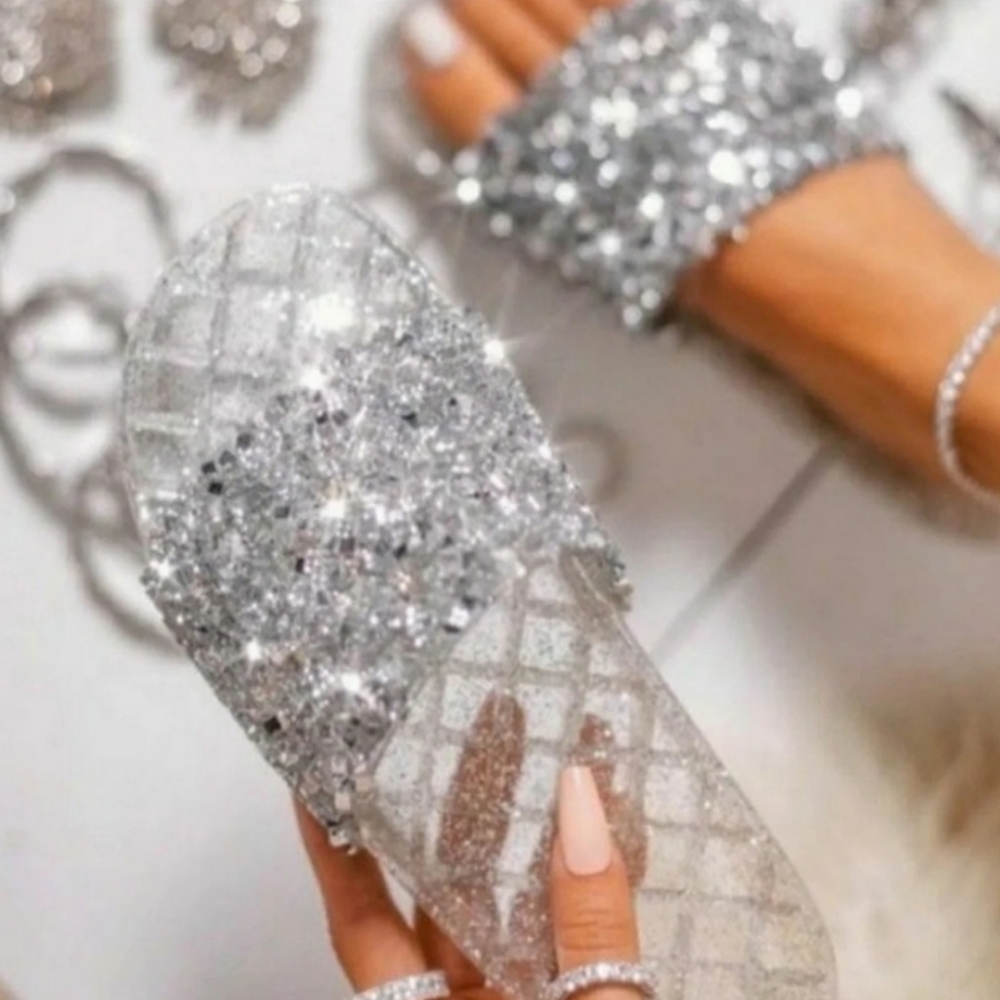 Embellished Jelly Slides